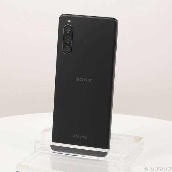 中古品〕 Xperia 10 IV 128GB ブラック SO-52C docomo SIMフリー