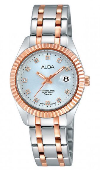 お近くの時計でお願いしますセイコー製　アルバ　ブレスレット　　婦人用　海外モデル  新品　AH7S66X1