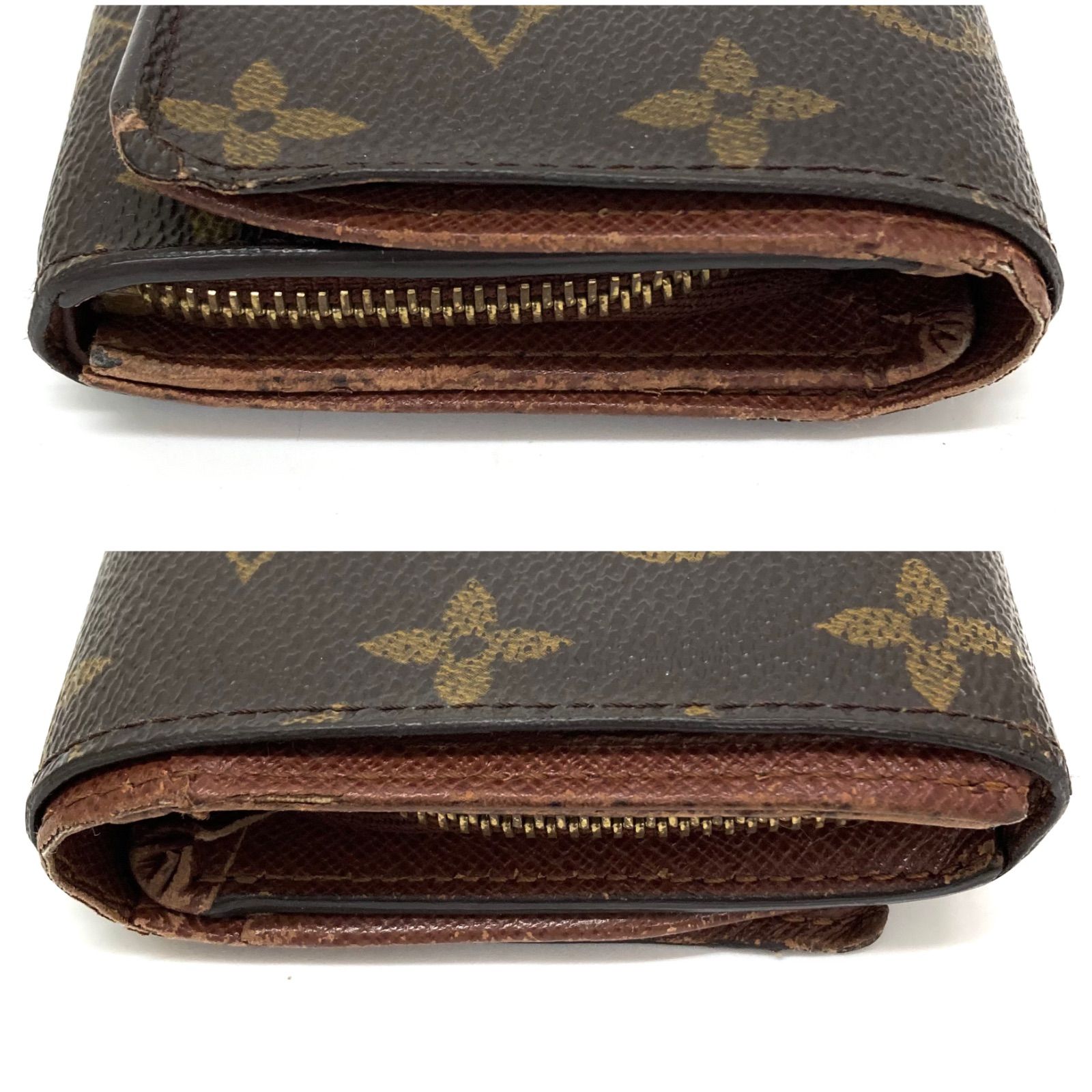 LOUIS VUITTON 二つ折り財布 モノグラム ポルトモネ ビエトレゾール 楽天市場】ルイヴィトン M61730 ポルトモネ ビエ トレゾール 二
