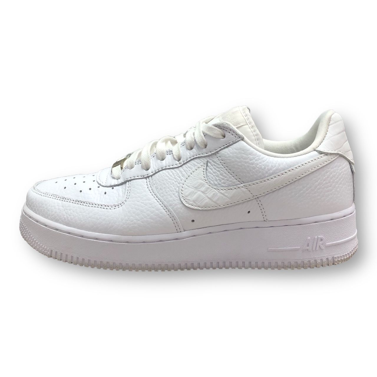 国内正規 NIKE AIR FORCE 1 07 CRAFT cu4865-100 クロコ型押し エア 