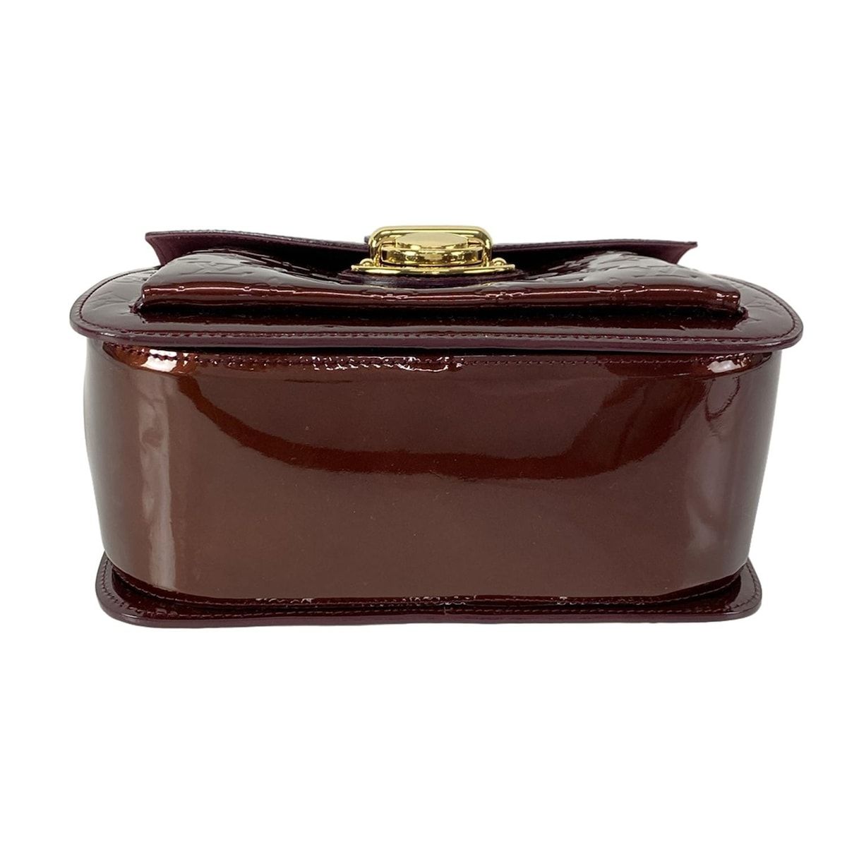 ヴェルニ ルイヴィトン ハンドバッグ フォーサイズ ブラウン ロゴ モノグラム LOUIS VUITTON(ルイヴィトン) ハンドバッグ モノグラムヴェルニ