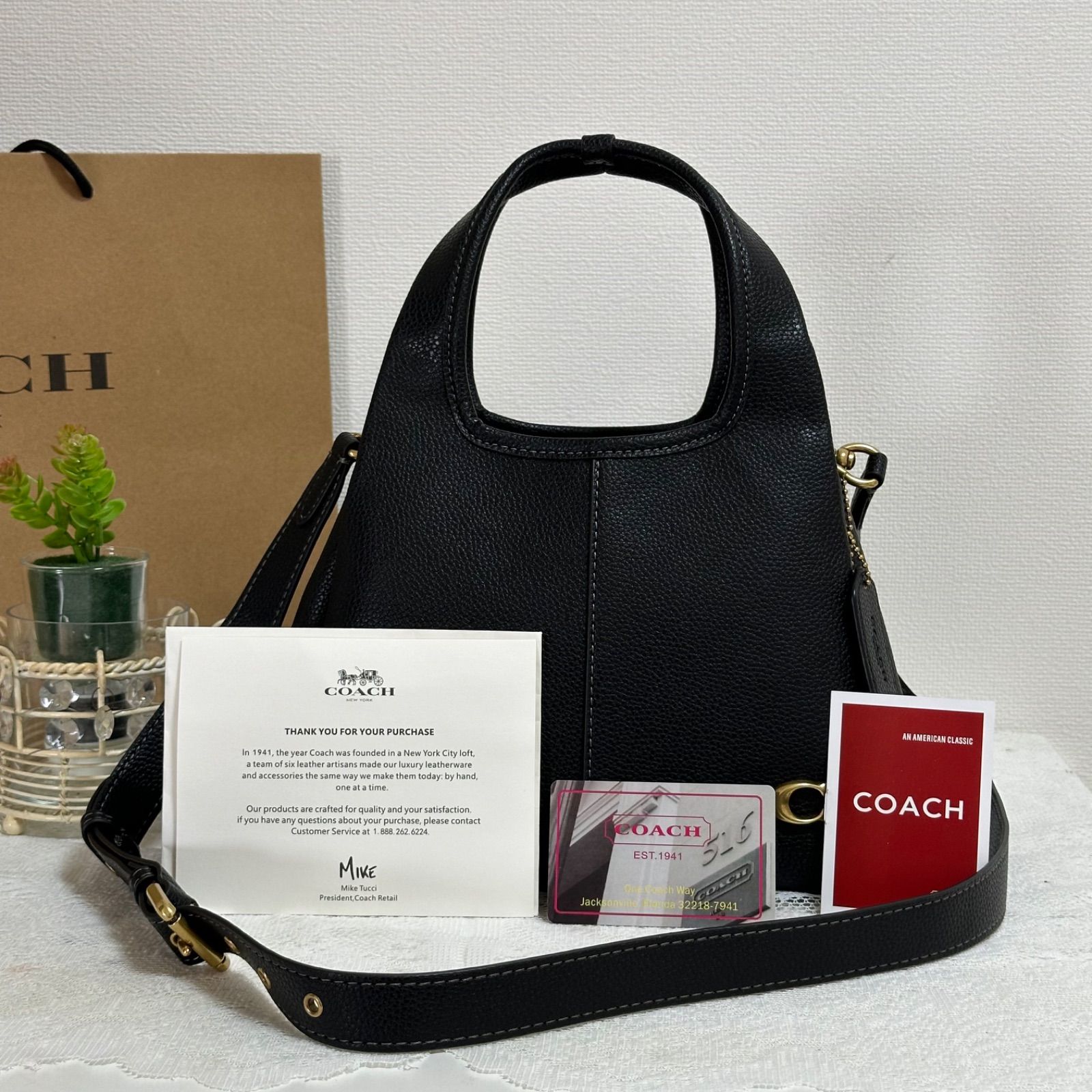 新品 COACH コーチ CW545 ショルダーバッグ/ハンドバッグ ユニセックス  