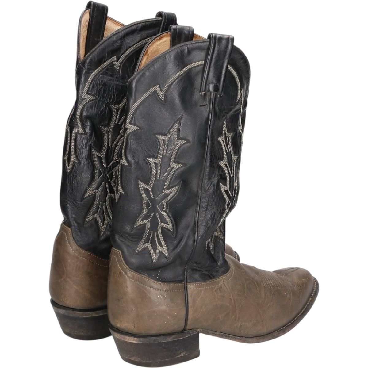 ☆【美品】トニーラマウエスタンブーツ1249L　25.5㎝☆ 希少】TONY LAMA トニーラマ ウエスタンブーツ 25cm 本革 茶