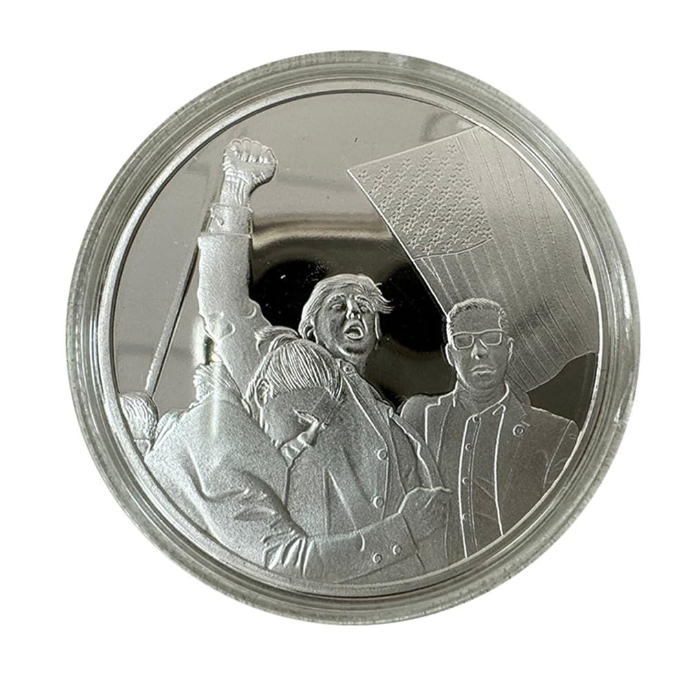 ドナルド・トランプコイン 2024 シューティング・トランプ暗殺コイン(シルバーシルバー) [シルバーシルバー] [保証書・カプセル付き] 2024年  (新品) アメリカ「ドナルド・J・トランプ 暗殺未遂」純銀 1オンス メダル : ゴールド市場ドットコム - 通販 - Yahoo!ショッピング
