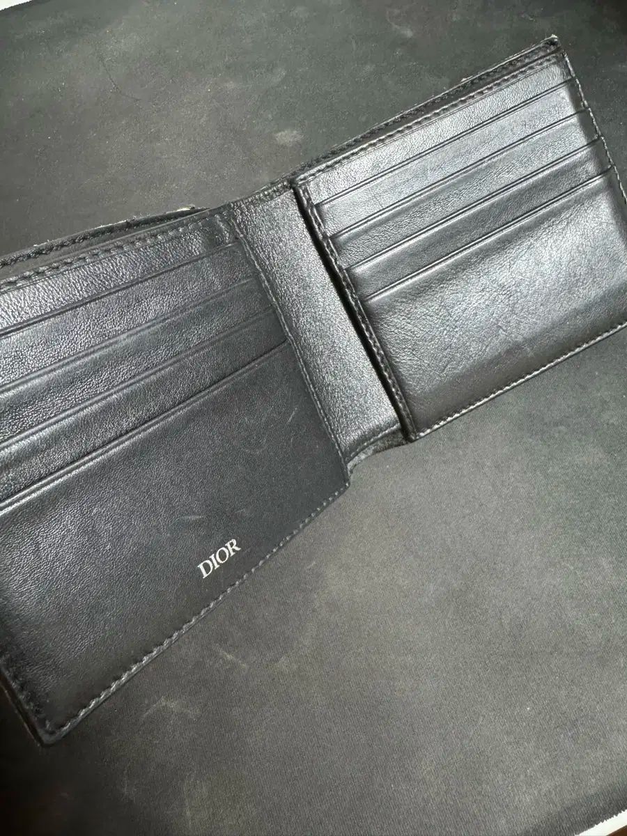 Dior オブリーク 二つ折り財布