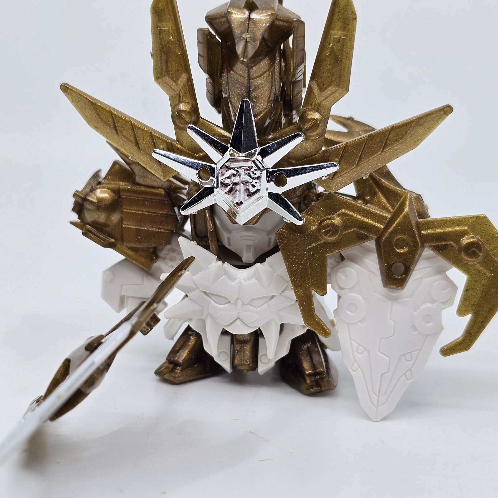 BB戦士 鉄機将 飛閃 鉄機武者 真星勢多 素組み ガンプラ リユース品