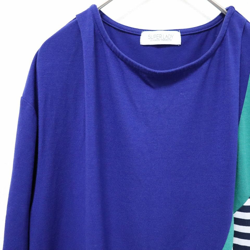 SUPER LADY スーパー レディ 山本寛斎 Tシャツ カットソー