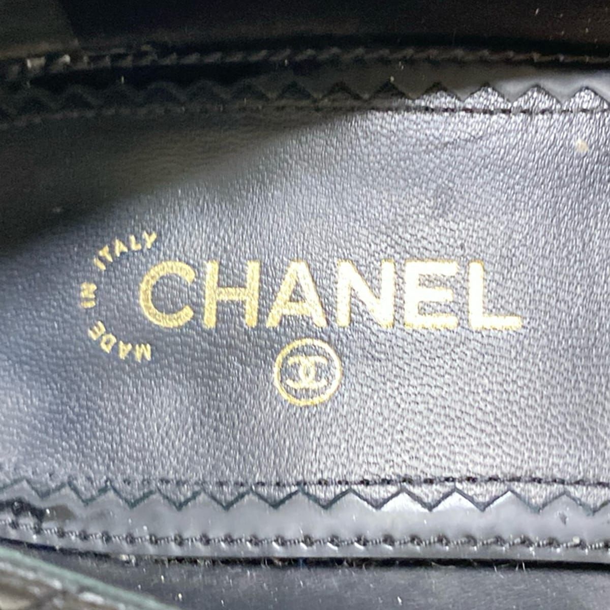 【最終お値下げ】CHANEL ブラックフラットシューズ　35.5 CHANEL(シャネル) フラットシューズ 35 1/2 レディース - G31928