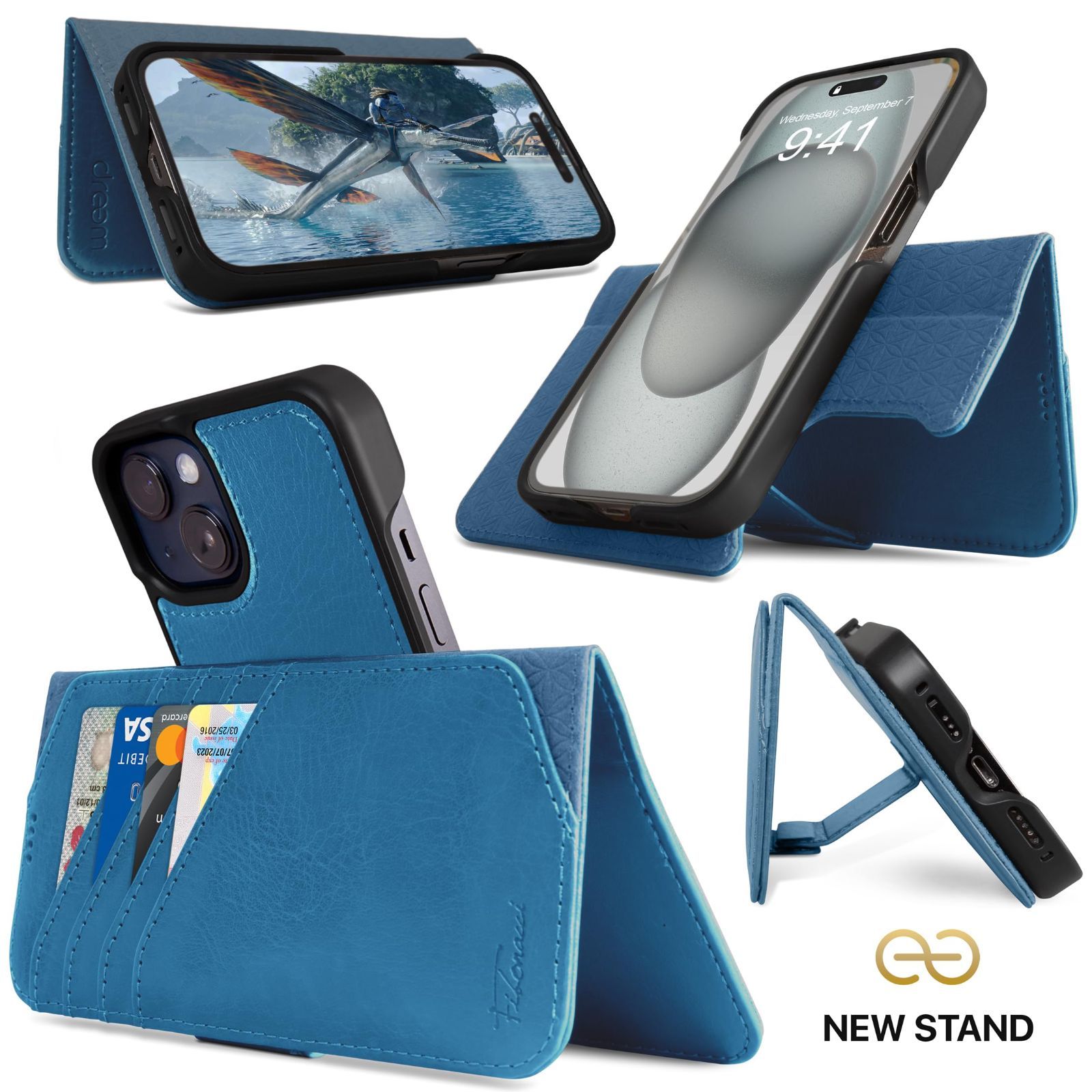 Amazon.co.jp: Dreem フィボナッチ（Fibonacci）2イン1 財布型ケース