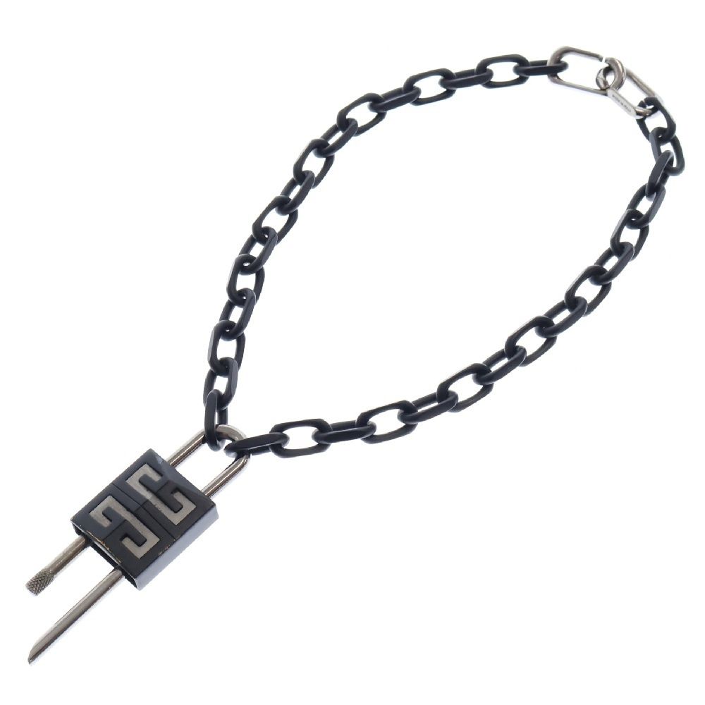 GIVENCHY (ジバンシィ) G リンク パドロック ネックレス ブラック
