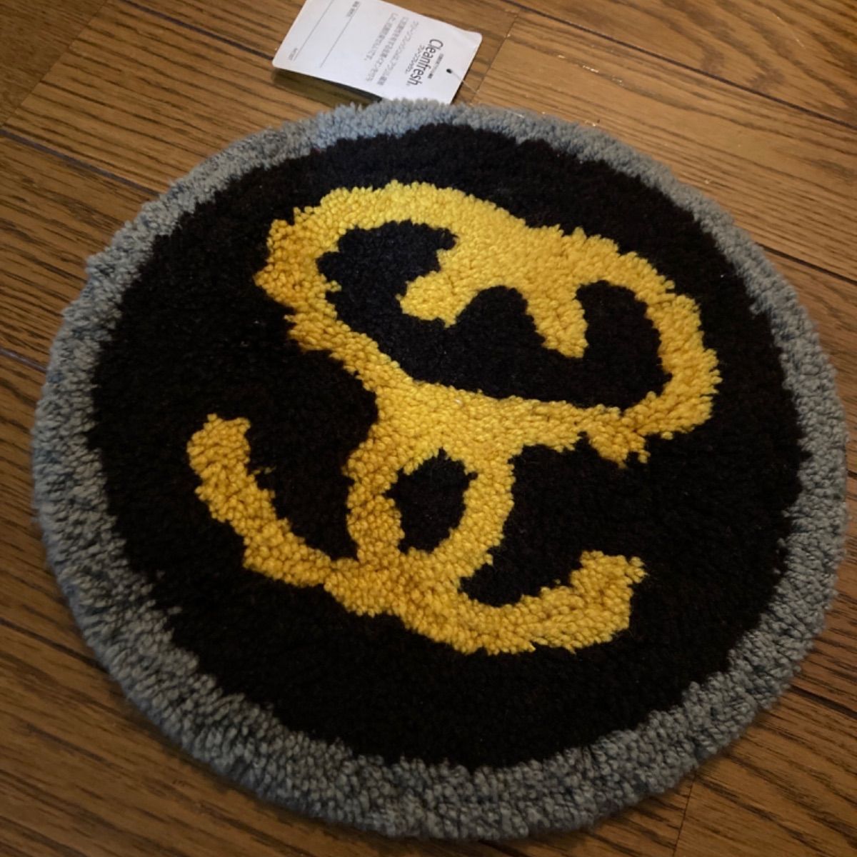 タグ付き☆未使用保管品　STUSSY ラグマット G1950 「86」 ラ*り様 タグ付き☆未使用保管品 STUSSY ラグマット G1950 「86