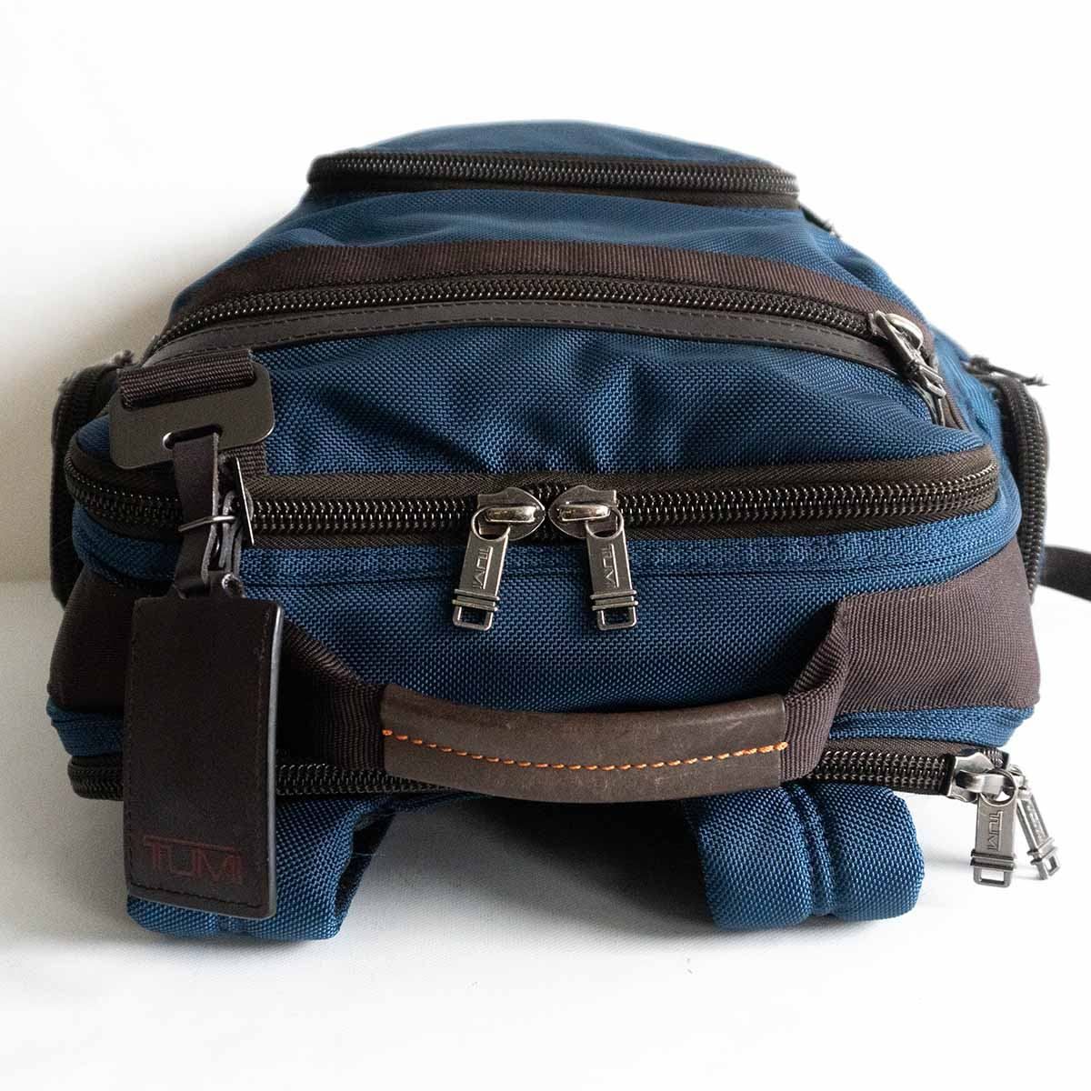 美品】 TUMI トゥミ 【069394BT0/Gilman brief backpack】ネイビー リュック ビジネスバッグ 2408482 -  メルカリ