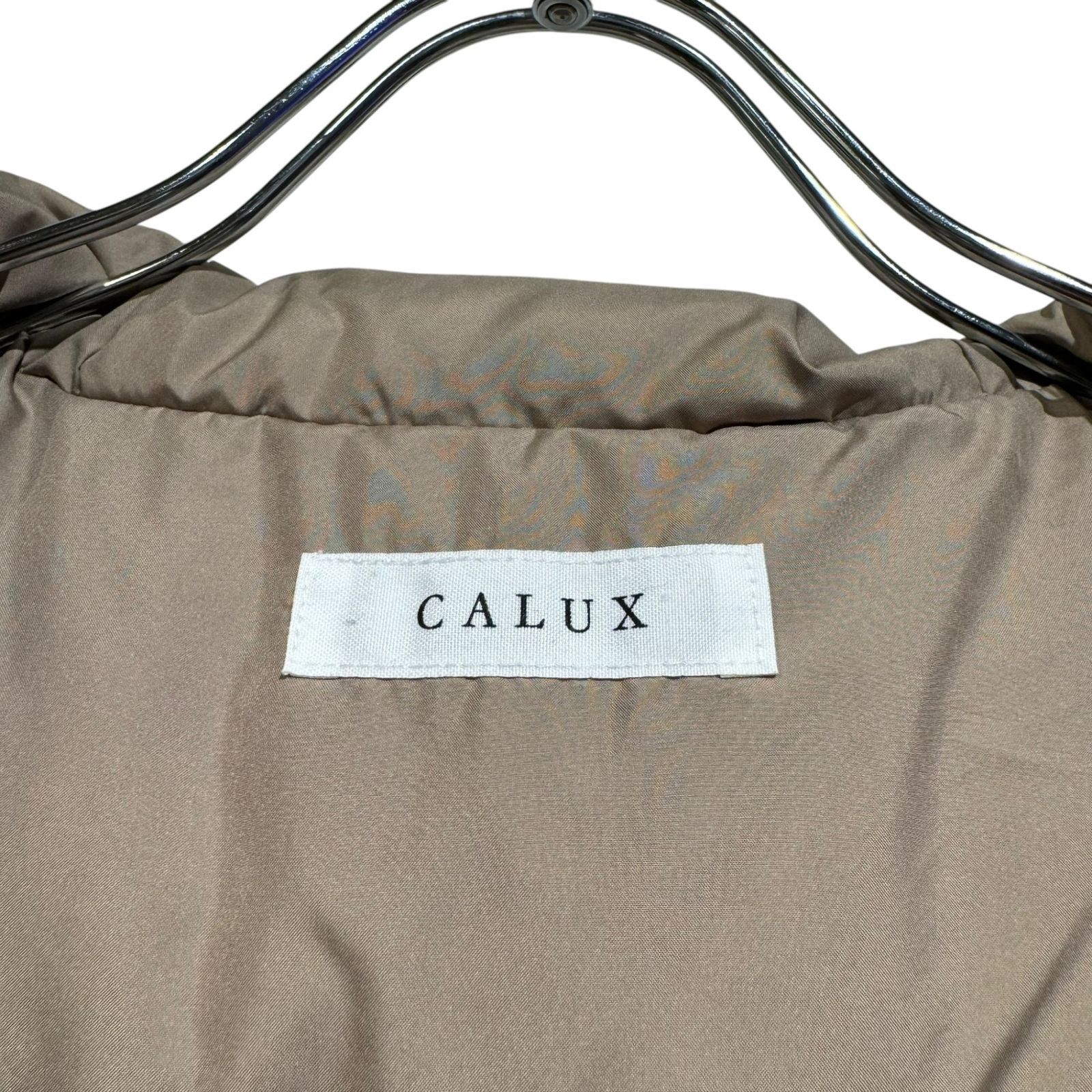 CALUX (キャラクス) ④ CA22-DEU32 フード付きキルティングジャケット 