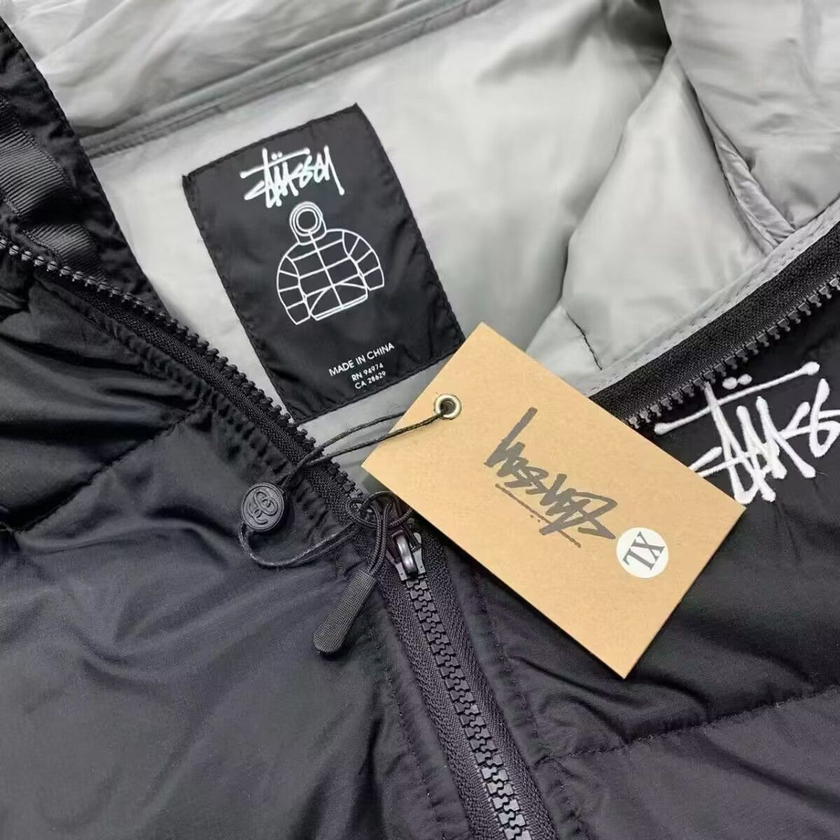秋冬新品 Stussyステューシー ダウンジャケット 男女兼用 3色 秋冬新品 Stussyステューシー ダウンジャケット 男女兼用 3色
