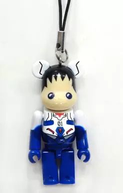 中古】ストラップ(キャラクター) BE＠RBRICK-ベアブリック- シンジ