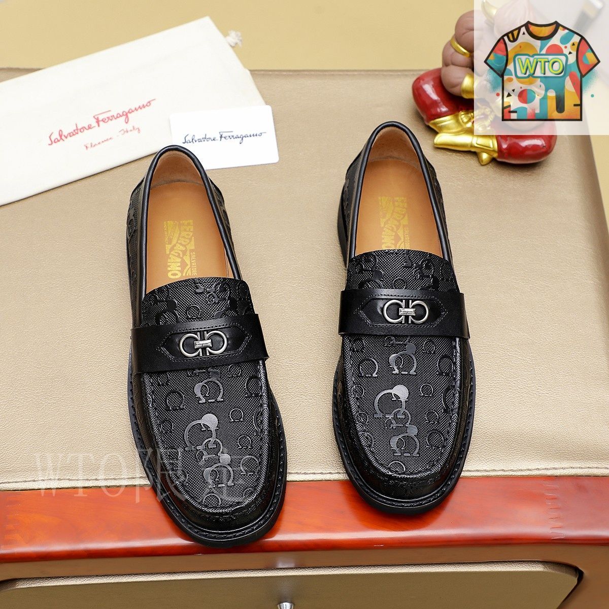Ferragamo フェラガモ メンズ ビジネス シューズ31-3 - メルカリ