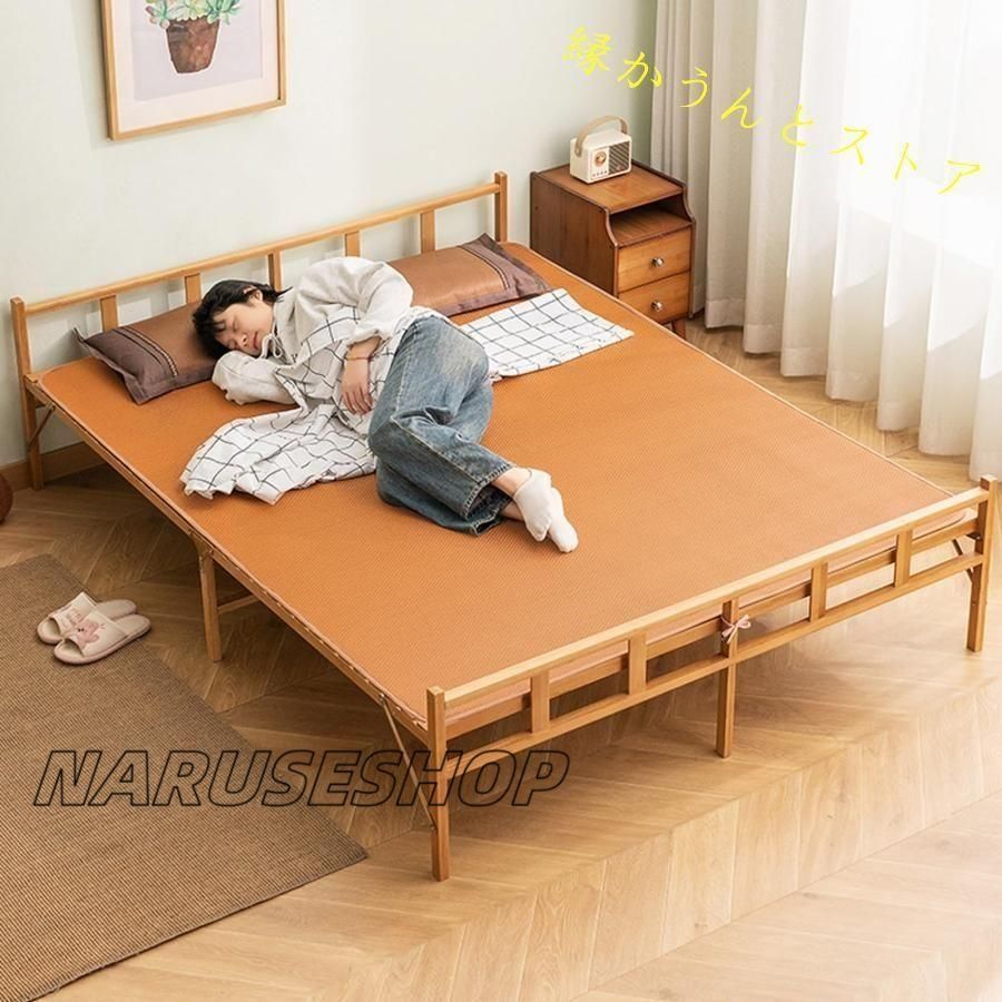 ベッドフレーム クイーン（SS＋SS）ホワイトのみ ステージ 新品