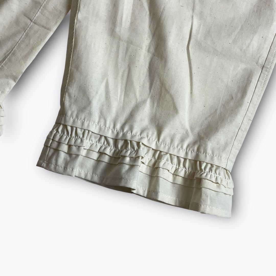 極美品】tao COMME des GARCONS フラワー刺繍 フリルパンツ