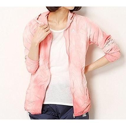 アディダス(adidas) ランニング レディース ランパックダイジャケット BBW47-AH3798 スーパーポップF1 Sサイズ