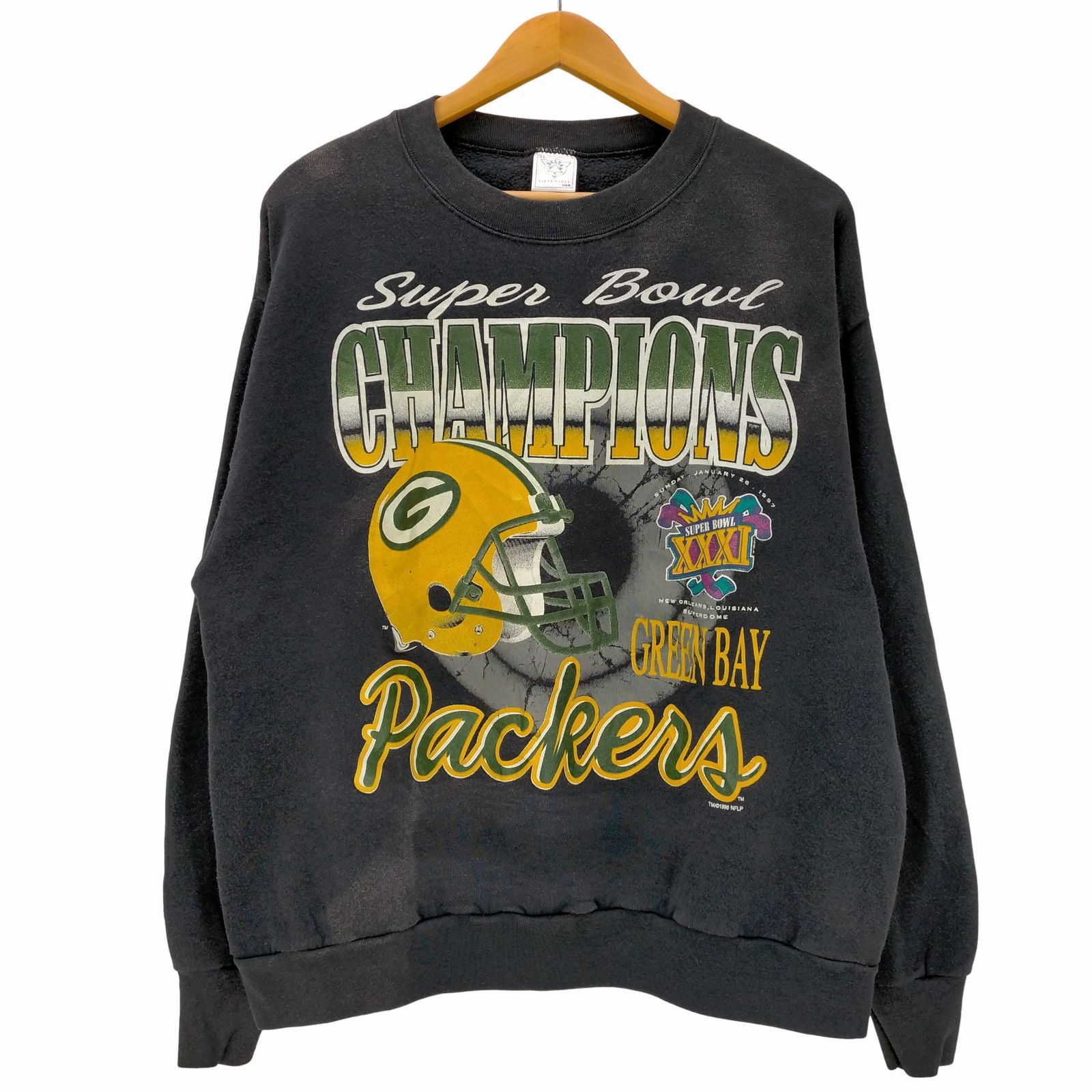 デルタ DELTA 90S NFL PACKEAS アメフト チーム スウェット メンズ import：XL 