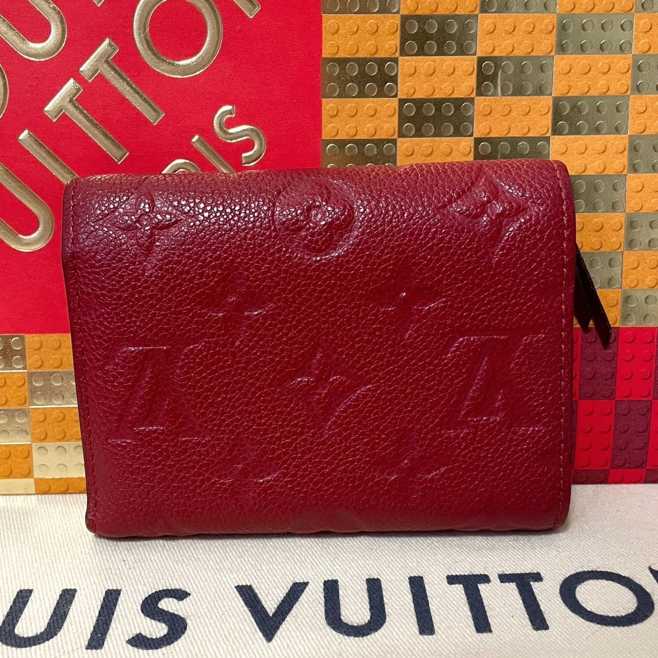 極美品】ルイヴィトン モノグラム アンプラント ヴィクトリーヌ 三つ折