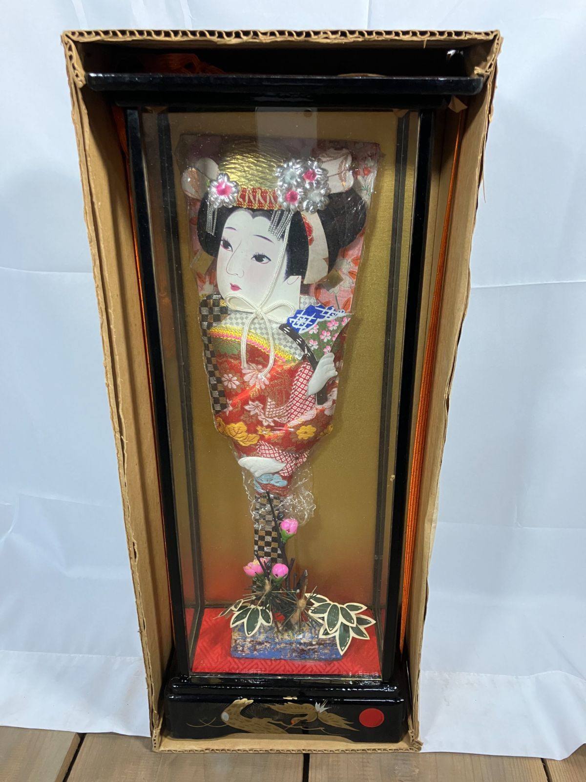 押絵羽子板（607） 最高 16号 手作り 押絵羽子板 手習 むさしや豊山