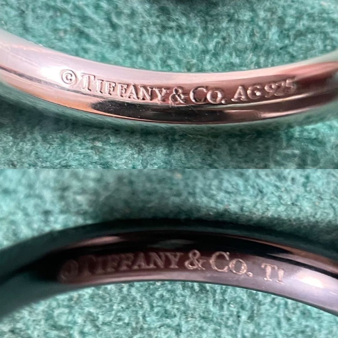 ●専用★【ティファニー】T　TWO　リング　１７号　コンビ　チタン　2307 m21510861197_1.jpg?1758324308