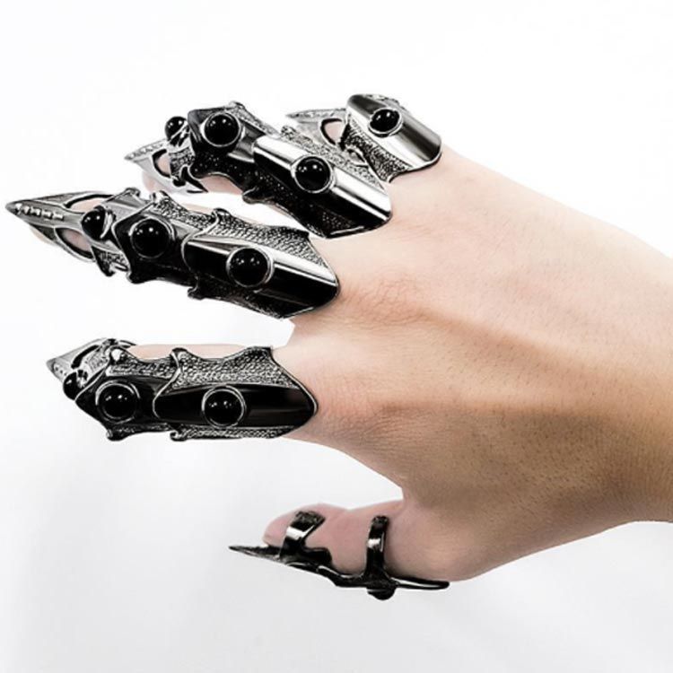 ‼️希少 ‼️ L'Arc〜en〜Ciel アーマーリング ナックルリング 90s 希少 ‼️ L'Arc〜en〜Ciel アーマーリング ナックルリング 90s