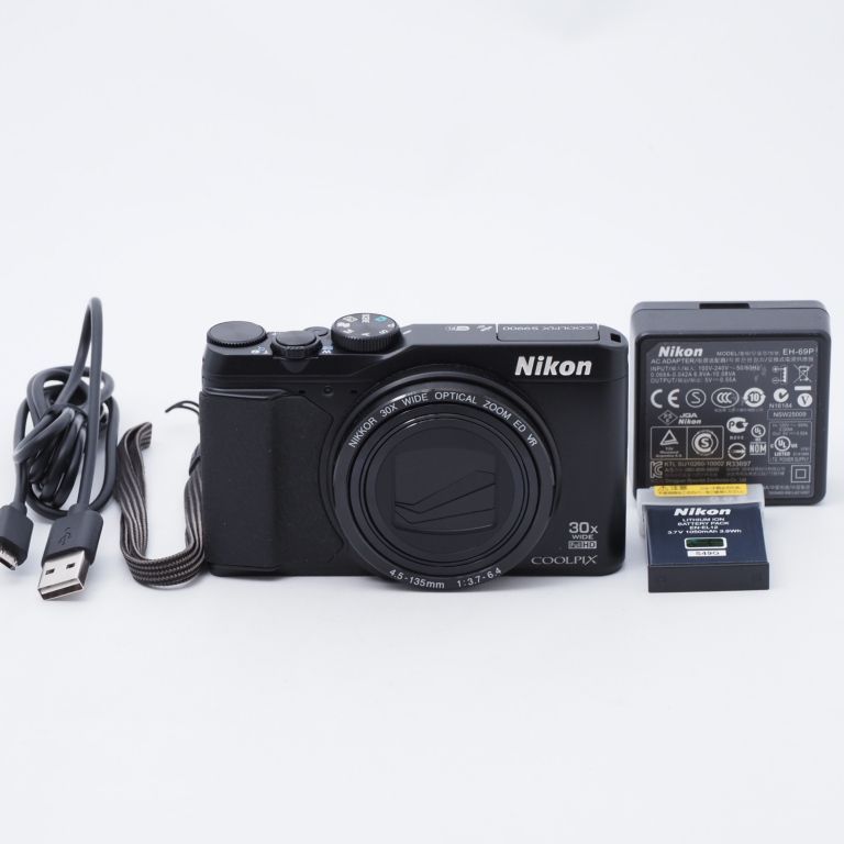 Nikon ニコン COOLPIX S9900 ブラック - メルカリ