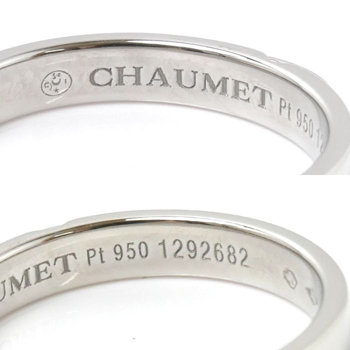 Chaumet ショーメ Pt950プラチナ リアン エヴィダンス リング・指輪