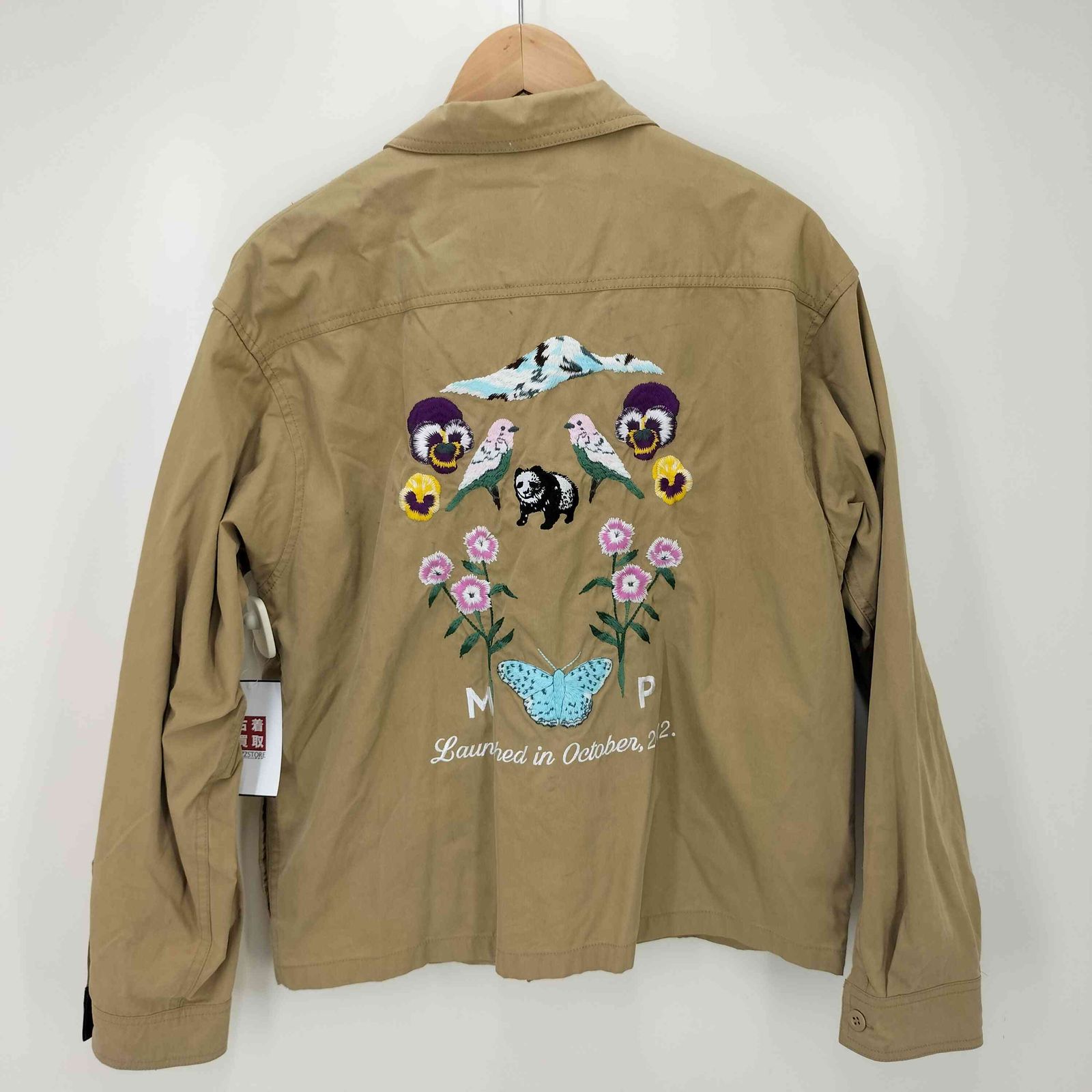 ユーズドフルギ USED古着 My Panda EMBROIDERY ワークジャケット