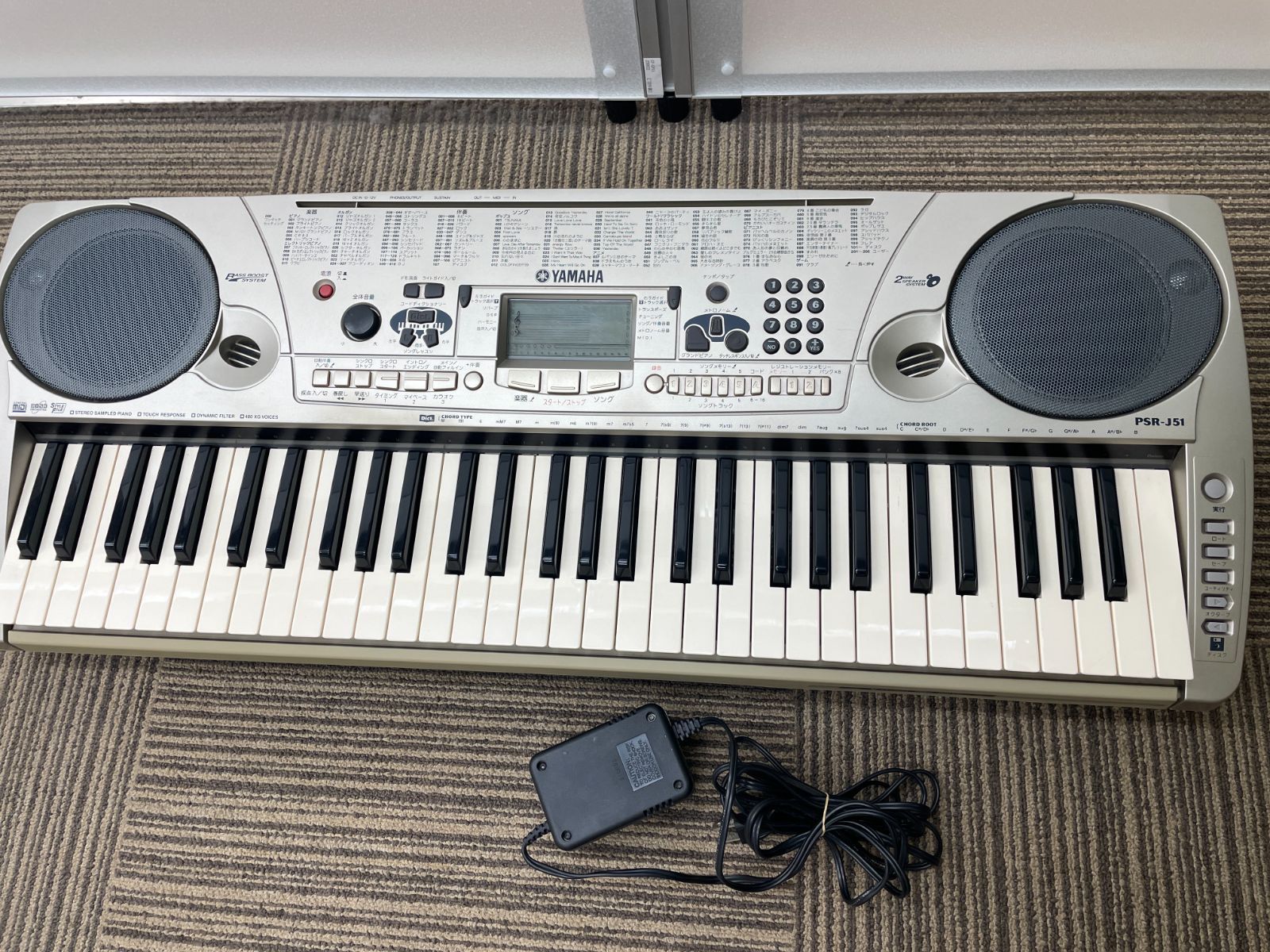 K【中古】YAMAHA ヤマハ PSR -J51 電子ピアノ - メルカリ