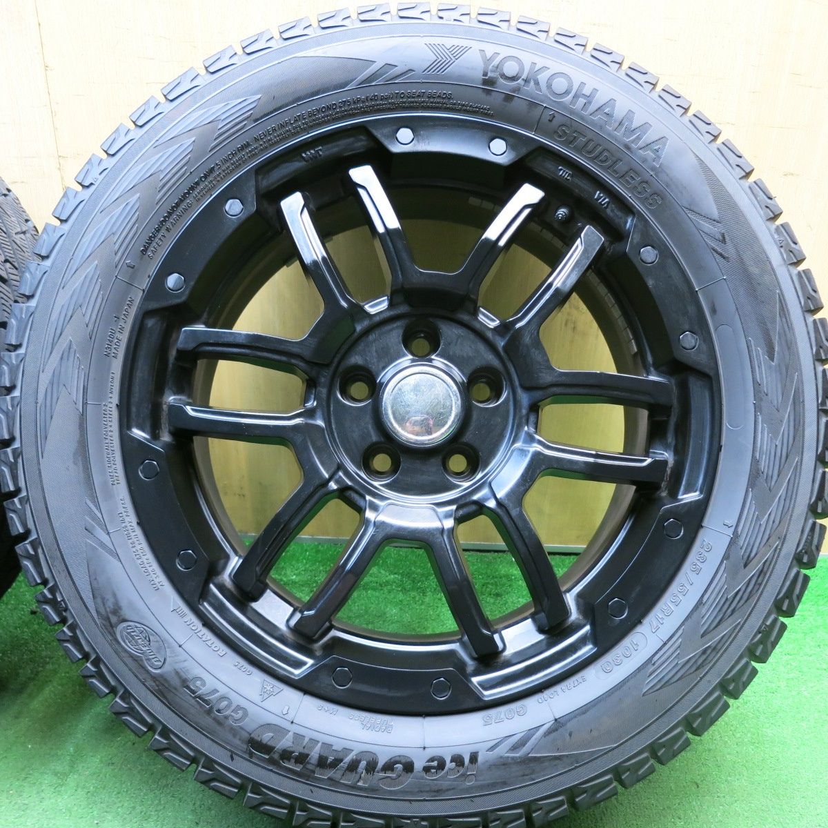 レネゲード アルミ+スタッドレス PCD110 5H +40 215 60 17 レネゲード