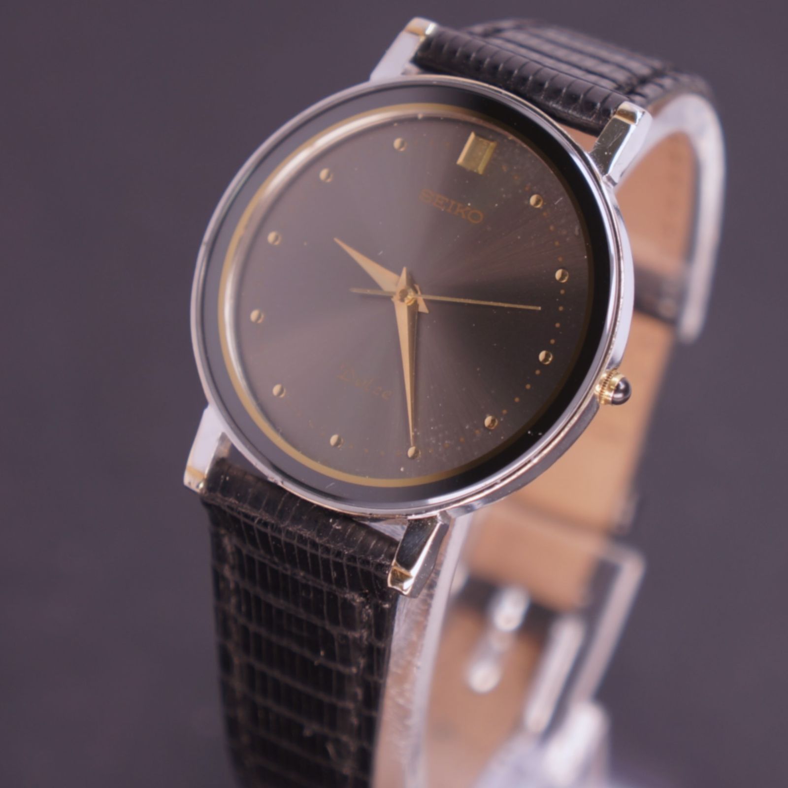 【稼働美品】SEIKO DOLCE SGP30 新品ベルト 電池交換済 稼働品】SEIKO DOLCE 黒文字盤 新品ベルト 電池交換済 - メルカリ