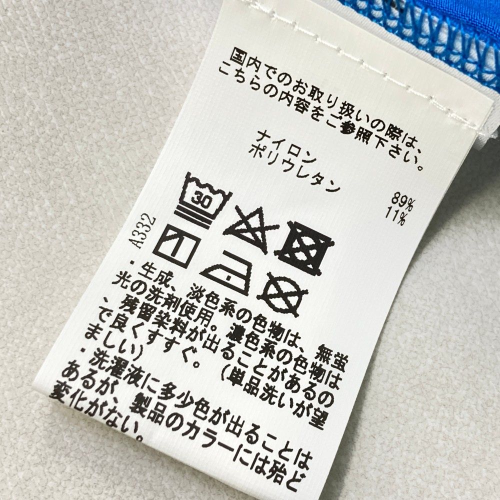 サイズ：48 CHERVO シェルボ  長袖ハーフジップTシャツ  ブルー系 [240101449071] ゴルフウェア メンズ ストスト サイズ：48 CHERVO シェルボ 長袖ハーフジップTシャツ ブルー系