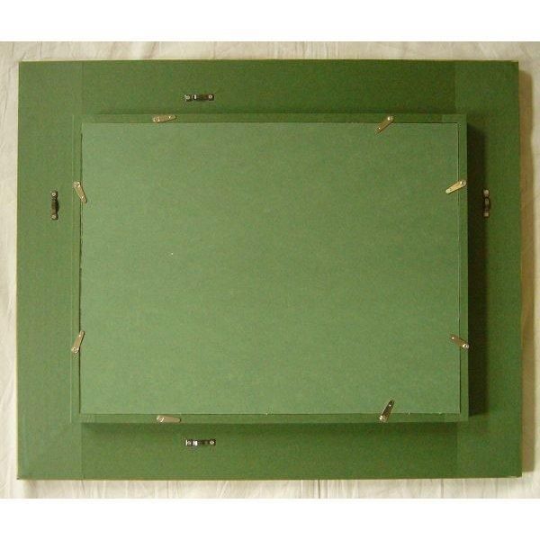 DIY手造り◇油絵0号サイズ用の流木での額縁フレーム DIY手造り◇油絵0