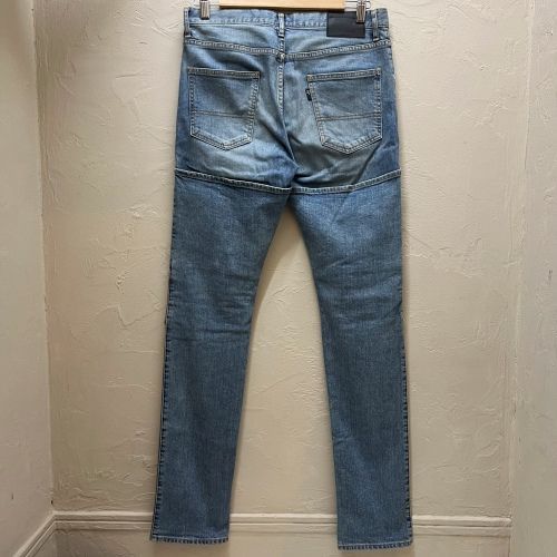 JieDa ジエダ 19AW 2WAY DENIM PANTS USED ユーズド加工デニムパンツ ライトブルー size1 Jie-19W-PT04-B タグ付き【代官山06】