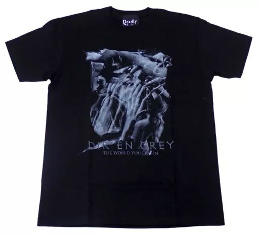 中古】衣類 DIR EN GREY Tシャツ ブラック 「DIR EN GREY 爆音上映会