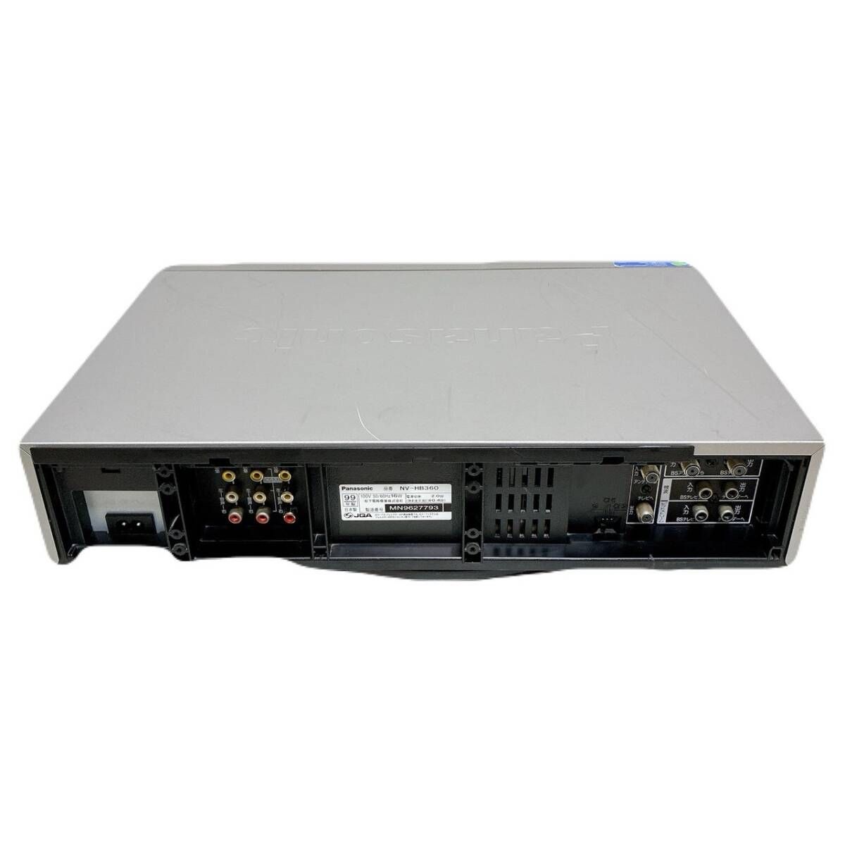 T08811355 【整備品】 Panasonic パナソニック ビデオデッキ VHS