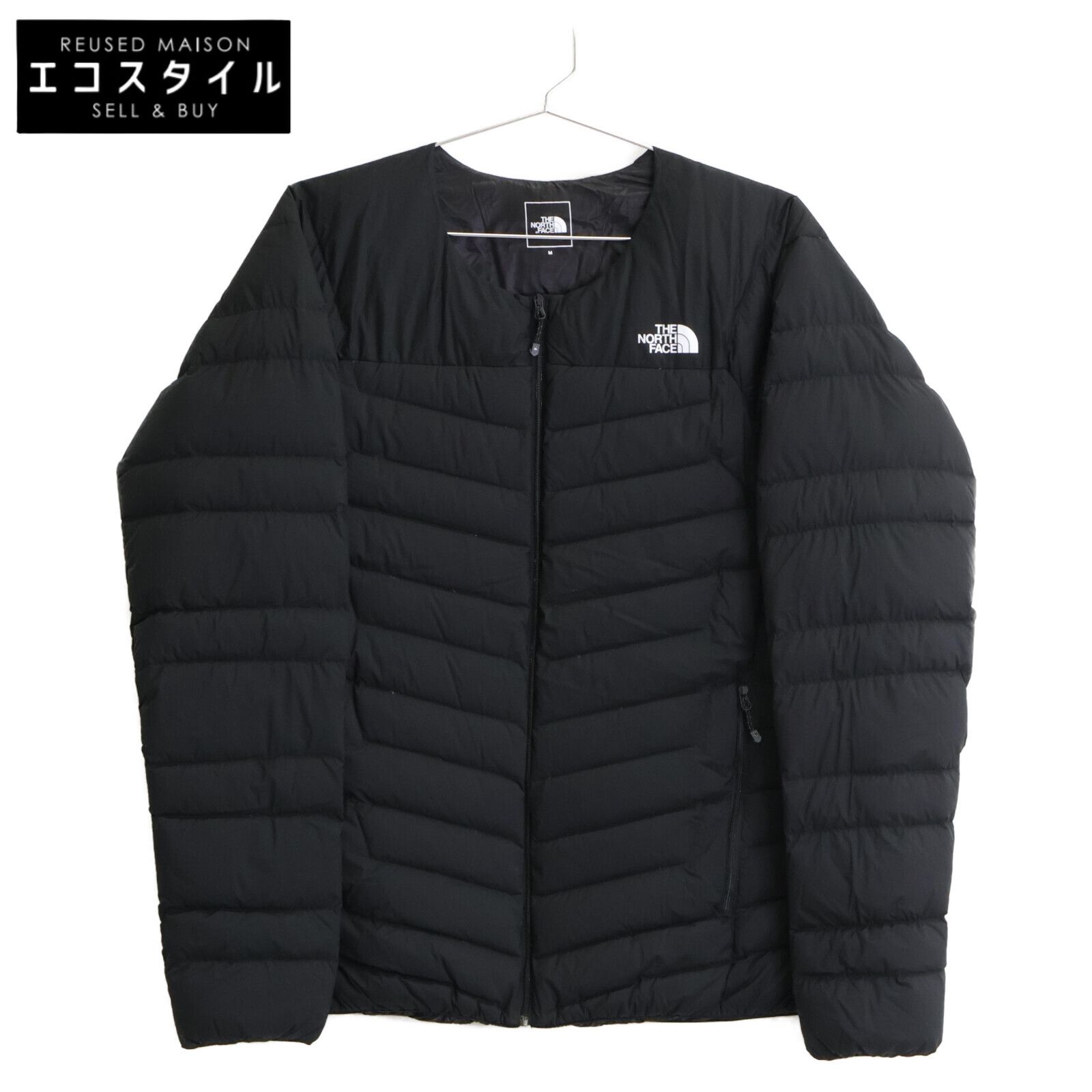 THE NORTH FACE ノースフェイス NY32013 ブラック サンダーラウンドネックジャケット M
