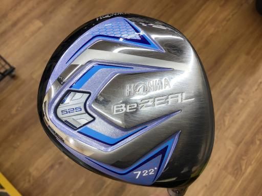 本間ゴルフ Be ZEAL 525 7W レディース フェアウェイウッド FW VIZARD for Be ZEAL フェアウェイ フレックスL レディース 女性用 右利き 右用 Cランク ゴルフクラブ