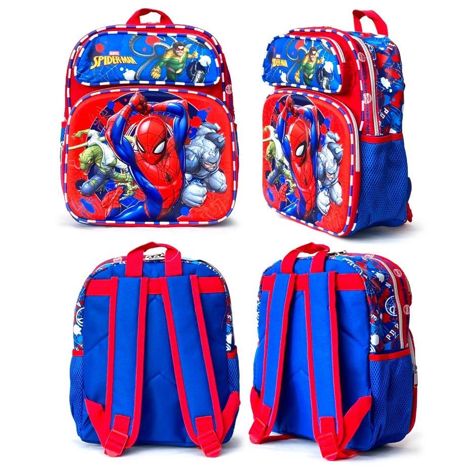 新品未使用】スパイダーマン -Mサイズ- 3Dモールド リュック