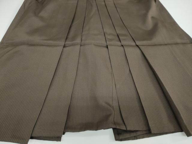 平和屋着物○男性 馬乗り袴 縞 正絹 逸品 DAAW5406ud - メルカリ 
