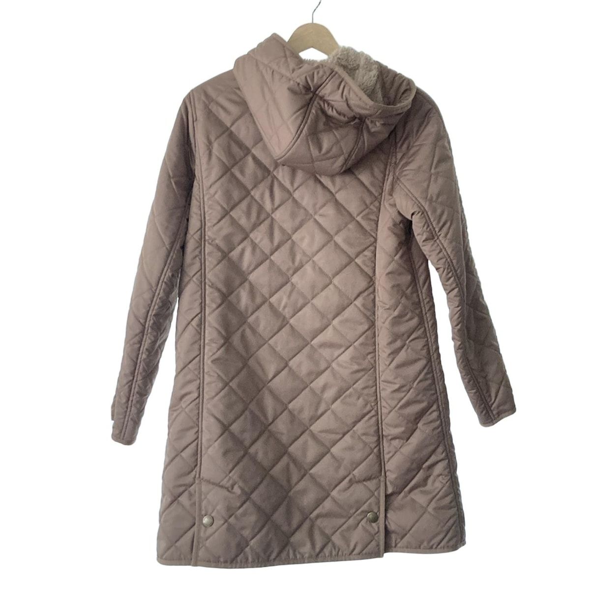 MACKINTOSH PHILOSOPHY マッキントッシュフィロソフィー コート サイズ36 M レディース - ブラウン 長袖 キルティング 中綿 冬