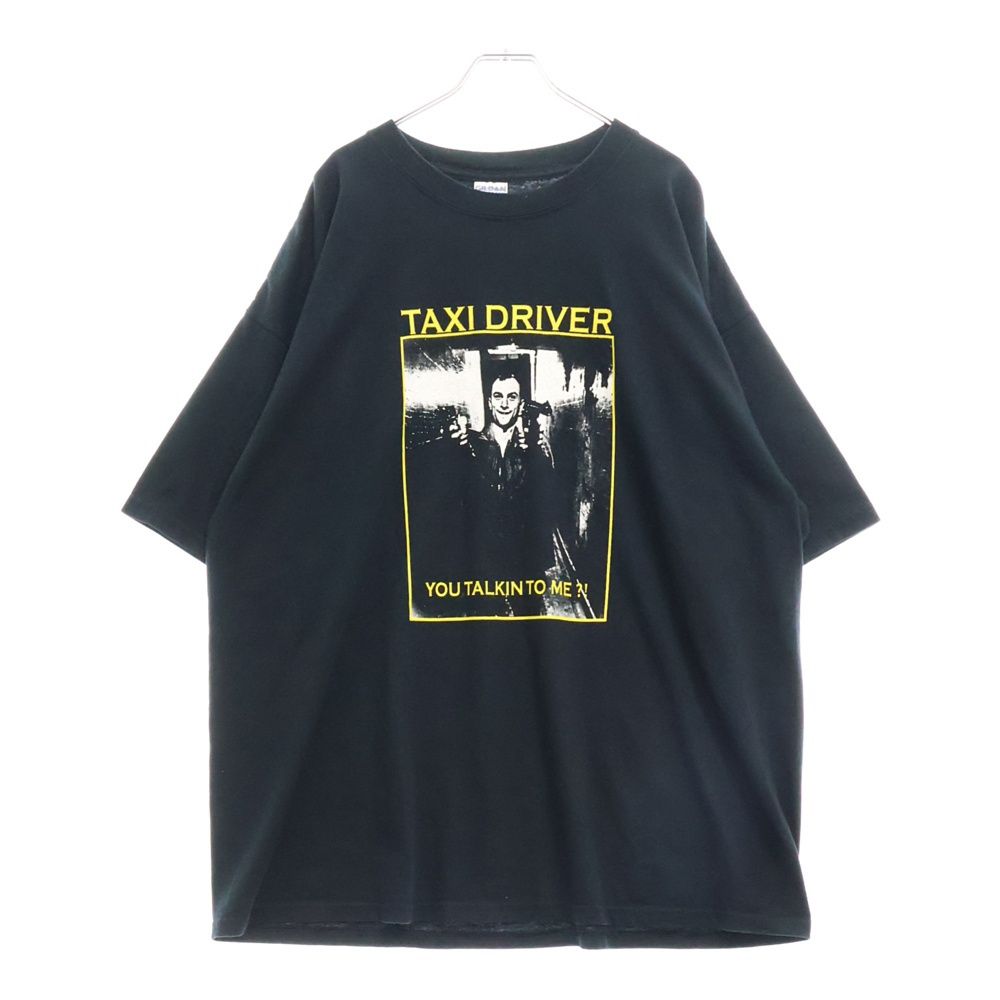 VINTAGE ヴィンテージ 90S TAXI DRIVER You Talkin To Me ?! タクシードライバー プリント 半袖Tシャツ ブラック