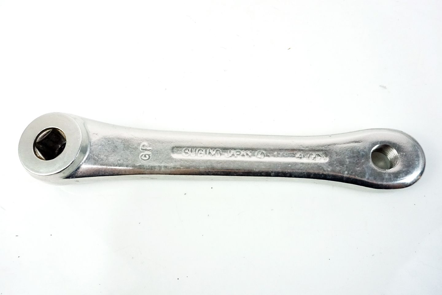 スギノ クランク GP130 170mm、シマノ FD-Z202 SUGINO 「スギノ」 GP130 170mm 52-42T クランクセット