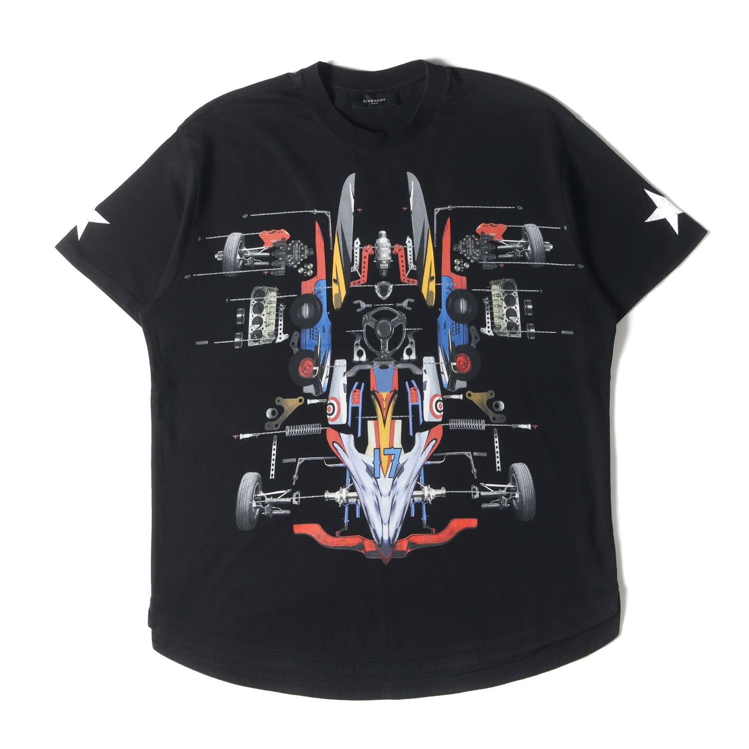 GIVENCHY ジバンシィ Tシャツ サイズ:XS / レーシングカー 