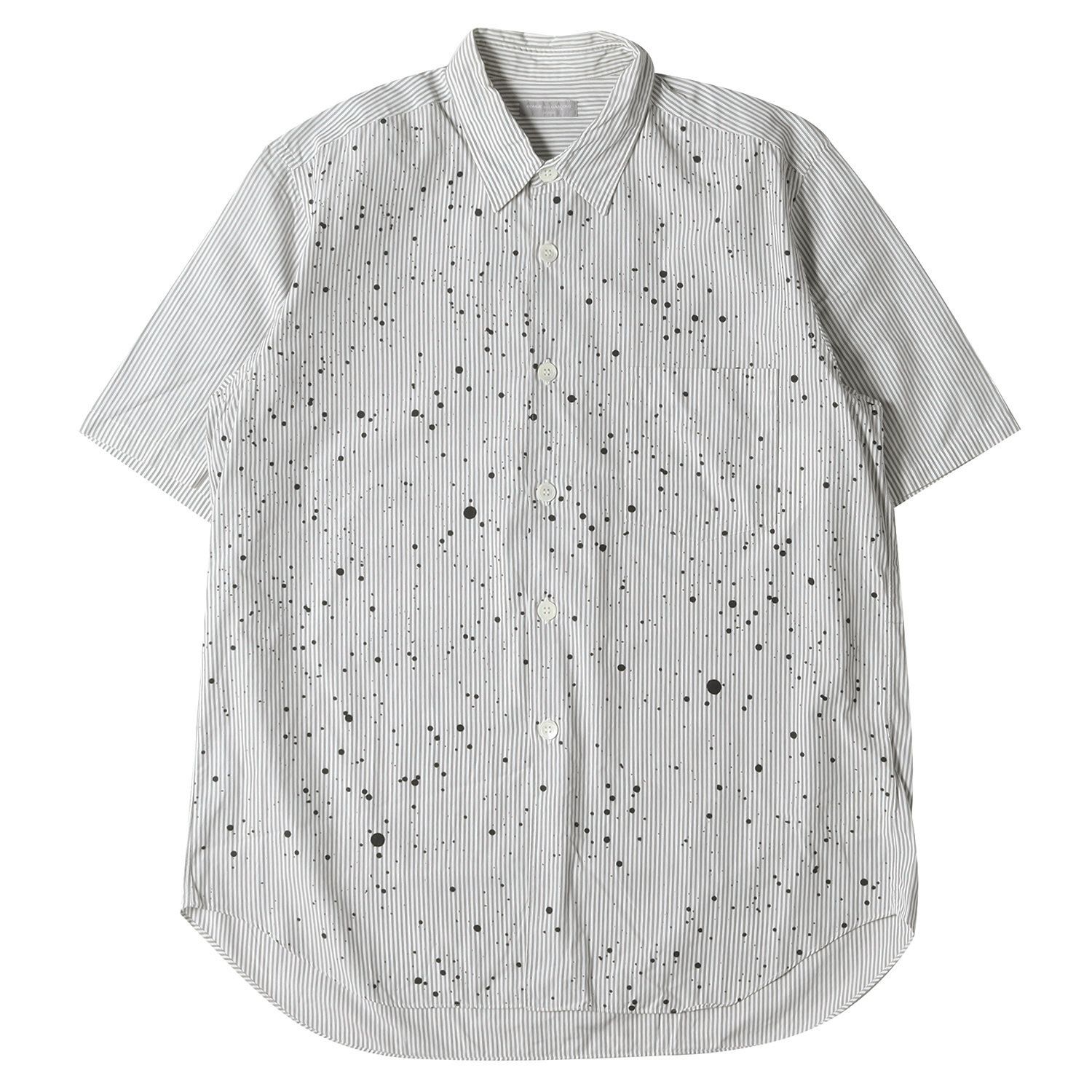 COMME des GARCONS コムデギャルソン シャツ ドリッピング ダブル 