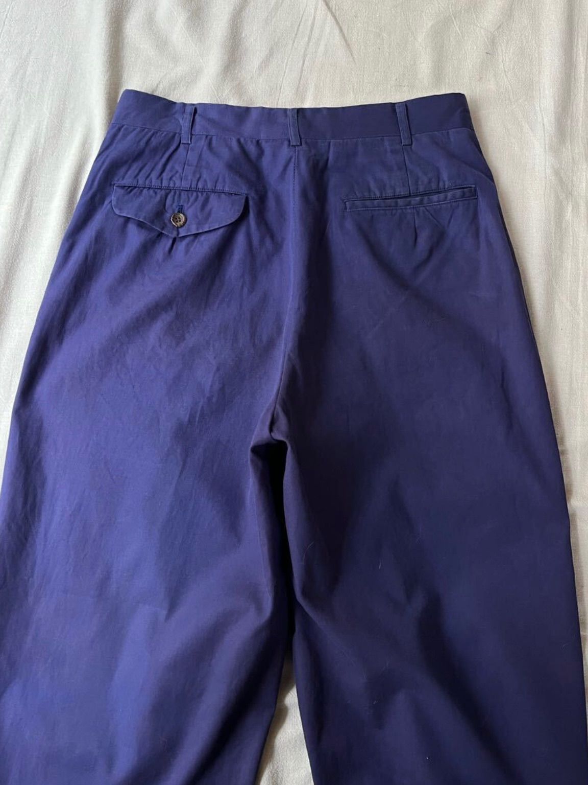 AD1989 COMME des GARCONS HOMME PLUS スラックス / M コットン