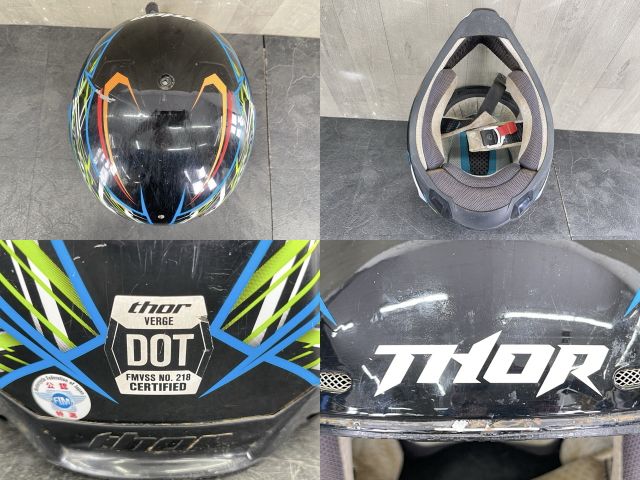 オフロード ヘルメット 【中古】 Thor ソアー VERGE ヴァージ Mサイズ